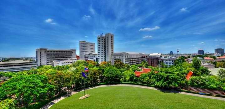 泰国博仁大学俯视图