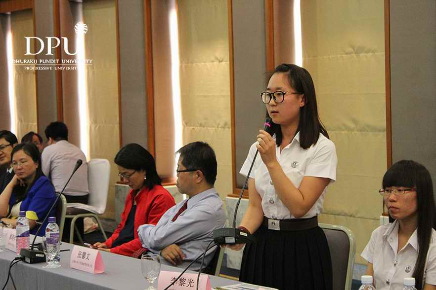 泰国博仁大学-中国东盟国际学院新生发表感言